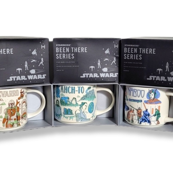 2023 Starbucks Star Wars Been There Series Mugs - Set of Three